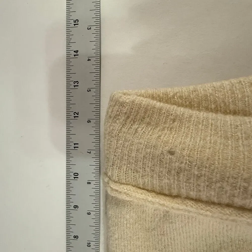 Free People Revolve Silent Mode Cropped Hoodie Micro Short Cream M 2 Pc *flaw
